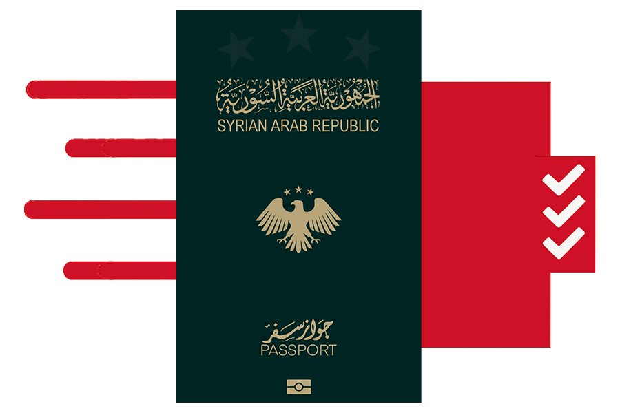 Syria passport verification